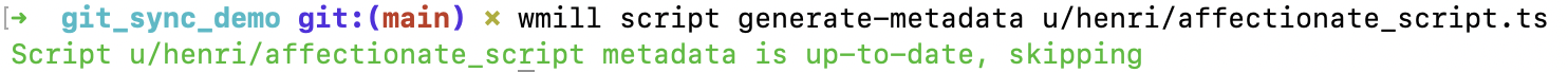 Generate Metadata Path Generate Metadata Path